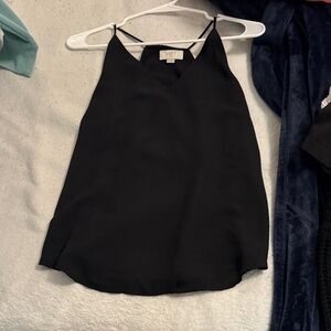 LOFT Elegant Black Camisole Top
